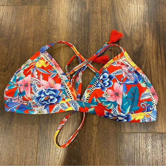 Quint Soul multicoloured bikini size medium cheeky swimwear crochet two piece - Picture 2 of 14